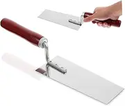Homoyoyo Stainless Steel Spatula Brick Trowel Tile Trowel Tile Tools Grouting Cement Concrete Flat Trowel Putty Knife Bricklaying Trowel Margin Trowel Paint Scraper Concrete Flat Pool Wood