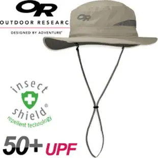 【Outdoor Research 美國 SENTINEL BRIM HAT 抗UV驅蚊中盤帽〈卡其〉】243381/中盤帽/防曬帽/遮陽帽