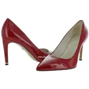 Stunning KENNETH COLE New York Red Rouge Pumps Heels Shoes RILEY 85 Size 8 HOT