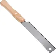 TEHAUX Portable Hand Saw for Woodworking and DIY Crafting Ergonomic Handle Fine for Precise Cuts for Camping and Backpacking Tasks
