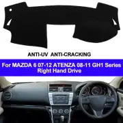 Car DashMat Dashboard Cover Carpet For MAZDA 6 ATENZA 2007 - 2012 GH1 Series (for: Mazda)