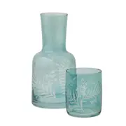 Pilbeam Living Florian Carafe Teal 770ml Set