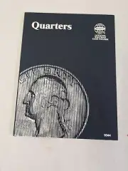 Whitman Washington Quarter Coin Folder Plain No Date, #9044 "NEW"
