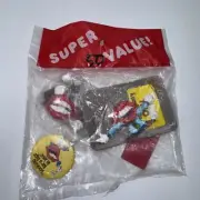 Tang Big Mouth Hot Lips Super Value Kit Vintage - Lapel Pin Magnet & button Pin
