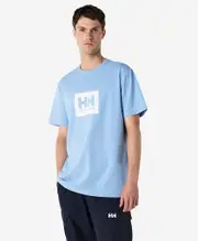 HH BOX T-SHIRT, Bright Blue | Helly Hansen AU