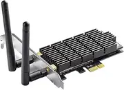 TP-Link AC1300 PCIe Wi-Fi PCIe Card- 2.4G/5G Dual Band Wireless PCI Express Adapter, Long Range, Heat Sink Technology, Supports Windows 10/8.1/8/7/XP, Low-Profile Bracket Included (Archer T6E)