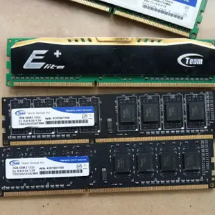 十銓 TEAM 記憶體 DDR2 800 2G DDR3 2G 終保