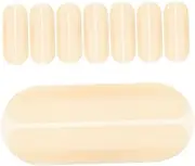 TEHAUX 8pcs Invisible Silicone Shoulder Strap Pads Slip Cushions for Women Comfortable Support for Backpacks Handbags Fit Soft Durable for Shoulder Straps