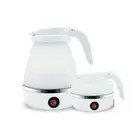 Mini Water Kettle 600ml Silicone Kettle Portable Electric Kettle Travel Use