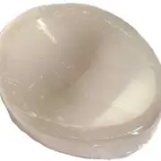 Selenite worry stone