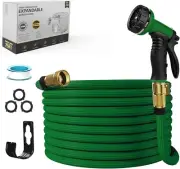 THIRD GENERATION 25'FT. EXPANDABLE WATER GARDEN HOSE-GREEN