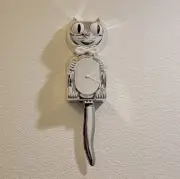 Millennium Kit-Cat Klock Rarest Kit Cat clock Chrome