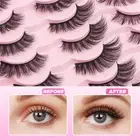 Fluffy Wispy Eyelashes that Look Like Extensions Dramatic Fake Eyelashes