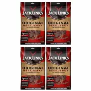 4x 310g Jack Link's Original Beef Jerky Made in New Zealand -The Jumbo Pack