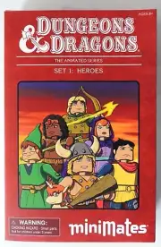 Dungeons & Dragons The Animated Series Minimates Set 1: Heroes DST (SEALED)