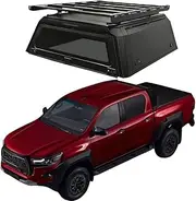 ATATNK Appearance Aluminum Pickup Canopy Bed Cover Decked Truck Bed Storage Truck Tonneau Cover Seal Truck Rack On Top Truck Topper Compatible for Hilux 2005+