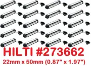 20 Pack Hilti 273662 HIT-SC 22x50 Composite Mesh Sleeve Masonry Chemical Anchor