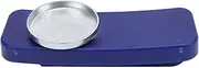 Magnetic Billiard Chalk Holder, Round and Square Pool Chalk Holder Billiard Chalk Case Billiard Chalk Box with Belt Clip, Pool Cue Chalk Case for Snooker Tool Billiard