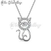 Dancing Kitty Pendant