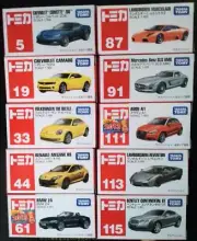 Tomica Imported Cars - Set of 10