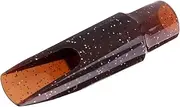 Alto Saxophone Mouthpiece Alto Sax Flute Head for Beginners Professional Saxophonists Jazz Music Instrument Accessories Transparent Brown