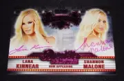 2015 Benchwarmer Hollywood DOUBLE FEATURE Auto/4 LANA KINNEAR - Shannon Malone