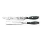 Baccarat iconiX Carving Knife Set Adelaide Crows