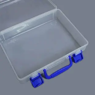 【Suey電子商城】K-625 K-725 手提全空無隔層 塑膠收納盒 空盒 盒子