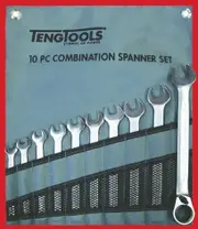 Teng 6510RMM - Ratchet Ring Spanner Set 10 Piece