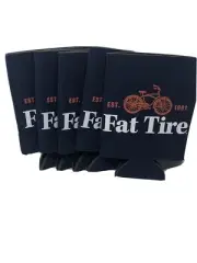 5 DARK BLUE FAT TIRE EST. 1991 KOOZIES MAN CAVE COLLECTIBLE