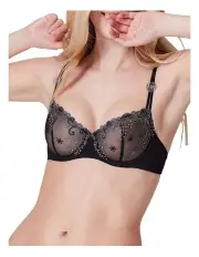 [Simone Perele] Delice Half Cup Bra in Black