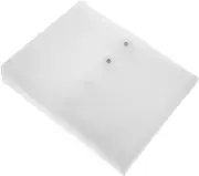 jojofuny 12Pcs Clear Document Holders File Pockets for Classroom Office Use Convenient Storage for Receipts Notes and More