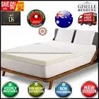 Giselle Memory Foam Mattress Topper QUEEN Bed Cool Gel 8CM Underlay Mat Cover