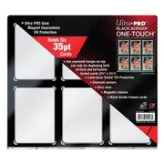 ULTRA PRO ONE TOUCH - Black Border 35pt 6 x Card Pack