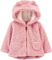 [Carter's] Baby Boys' 3M-24M Hooded Sherpa Jacket