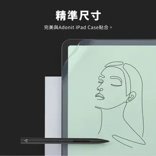 【Adonit】iPad Pro 類紙膜11吋，素描紙感，真實書寫體驗