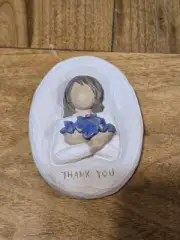 Willow Tree Thank You Plaque Appreciating Your Kindness 2004 Susan Lordi Demdaco