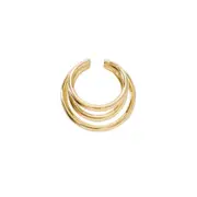 [SUOT STUDIO] Triple hoop ear cuff Gold