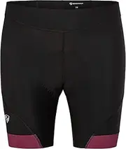 [Ziener] Women's Narci X-Wool Tights, Cycling Shorts, Mountain Road Bike, Breathable, Quick-Drying, Padded