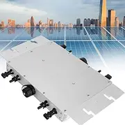 2800W Solar Grid Tie Inverter, MPPT WiFi IP65 Waterproof Micro Solar Inverter, App Monitoring Global Voltage/Frequency Adaptation Photovoltaic Power Generation System