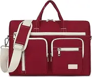 canvaslife 15-15.6 inch Laptop Shoulder Bag, for MacBook Pro 16, Hp Lenovo Dell 14 inch Waterproof Messenger Bag Case Sleeve