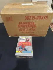 1991 Impel Marvel Universe Series 2 Factory Sealed Box 36 Packs From Sealed Case