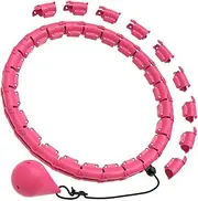 Weighted Hoop Fit Hoop Adjustable Fitness Hoop No Fall Ring for Adults Beginners