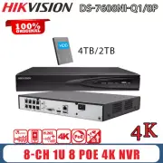 Hikvision DS-7608NI-Q1/8P 4K 8CH 8POE NVR 8CHANNEL Network Video Recorder AU