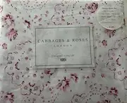 Cabbages and Roses London Queen Sheet Set, 100% Cotton Percale, Penny Raspberry Floral Print, 4 Piece