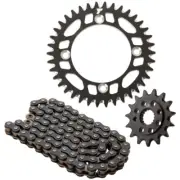 Tusk O-Ring Chain Sprocket Kit Set Black 2152740002