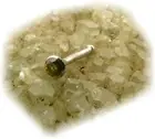 New Piercing Nose Real White Gold 750 Brilliant Yellow Stud Diamond 18 Carat