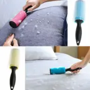 Washable Lint Roller Reusable Sticky Silicone Dust Hair Remover Cleaning Brush