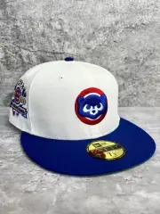 7 1/2 Exclusive Chicago Cubs White Dome 1990 ASG Clark Street Club Fitted Hat