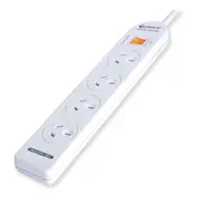 Sansai 4-Outlet Powerboard with Master Switch